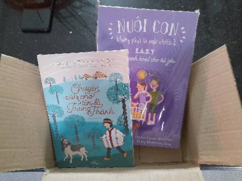 Sách đóng gói cẩn thận, bản gốc, giao hàng đúng hẹn.