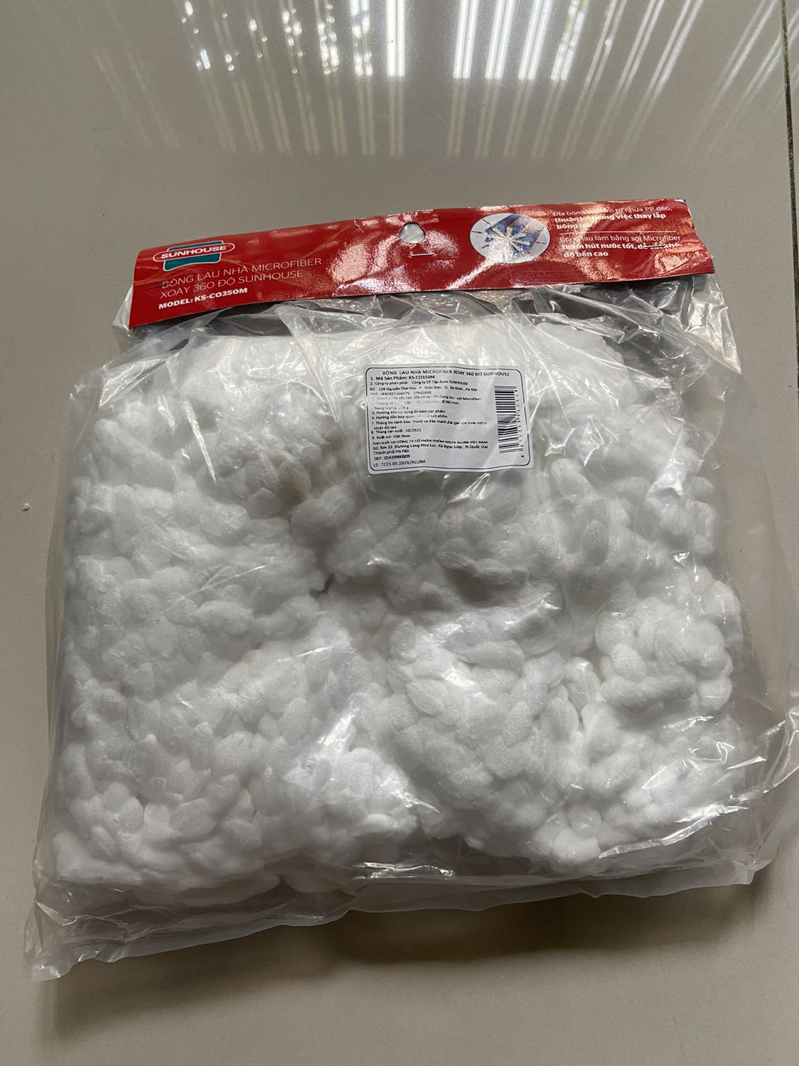 Bông lau rất tốt, đúng như hình. Nhà sản xuất uy tín. Shop đóng gói cẩn thận. Giao hàng hơi lâu một chút nhưng không sao. Mình ủng hộ shop và Tiki 🌹. Bông lau rất tốt, đúng như hình. Nhà sản xuất uy tín. Shop đóng gói cẩn thận. Giao hàng hơi lâu một chút nhưng không sao. Mình ủng hộ shop và Tiki 🌹.