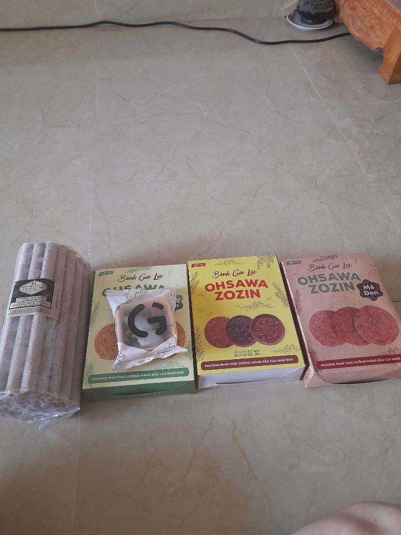 sản phẩm nhìn ok. đóng gói cẩn thận. shiper giao hành nhiệt tình. Nếu Mẹ tớ ăn ok sẽ tiếp tục ủng hộ shop