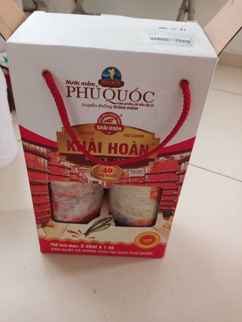 Màu đẹp. Nước mắm ngon. Đóng gói kĩ.