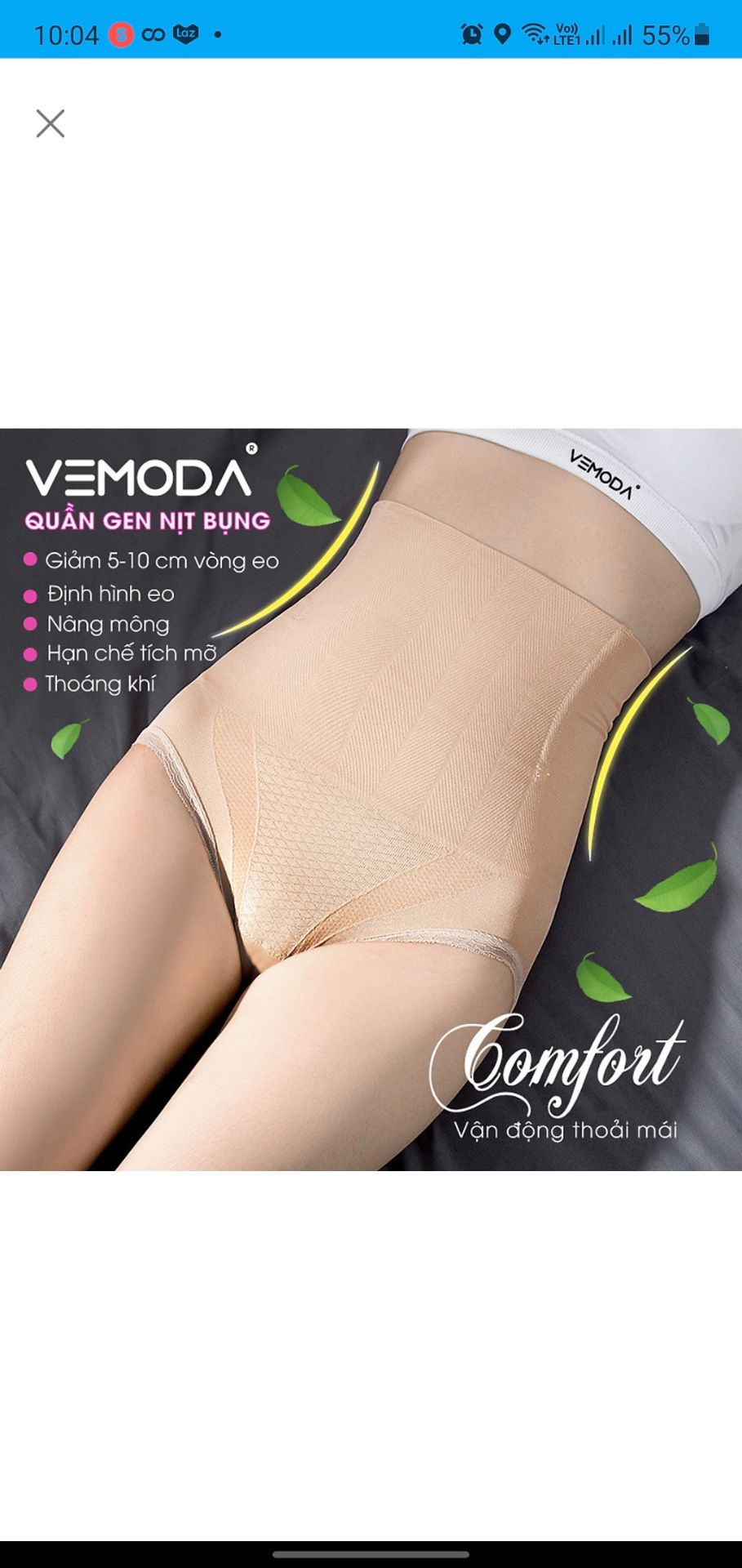 Shop tư vấn khá ok, quần mặc cũng ổn, có mấy cây nhựa (hay gì đó đại loại vậy) để định hình, mặc ko bị cuốn hay tuột xuống, vận động thoải mái Shop tư vấn khá ok, quần mặc cũng ổn, có mấy cây nhựa (hay gì đó đại loại vậy) để định hình, mặc ko bị cuốn hay tuột xuống, vận động thoải mái