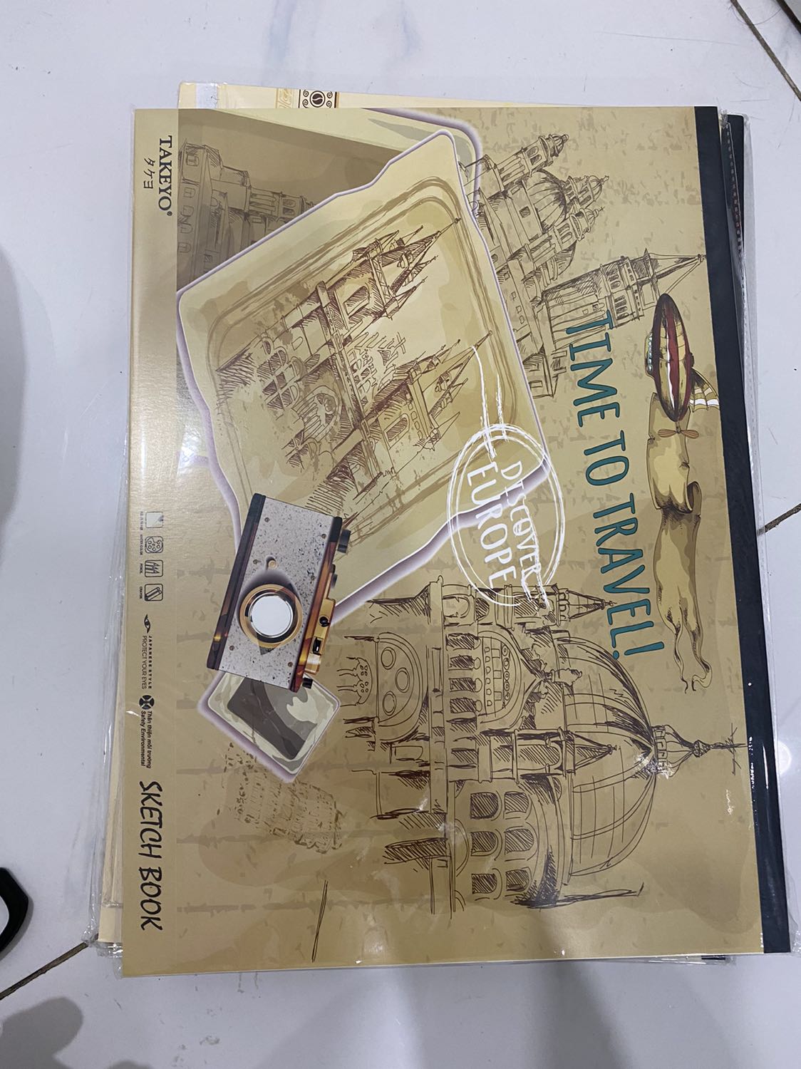 Mình rất hài lòng về bộ tập vẽ đã nhận!