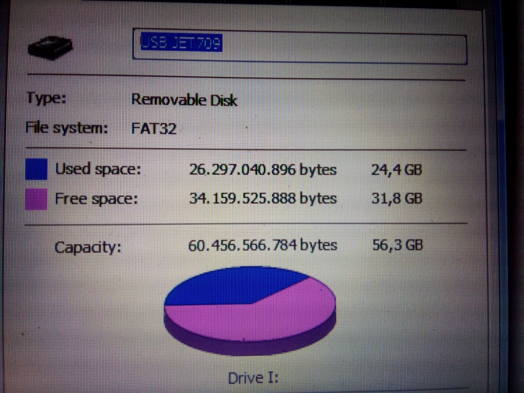 USB xài tốt.. đọc dữ liệu nhanh, tuy nhiên dung lượng hụt nhiều. 64GB thì tính hệ nhị phân là 59,6GB chứ, mà chỉ có 56,3GB thôi. nhưng dù sao thì OK tầm giá rồi. tiền nào của ấy