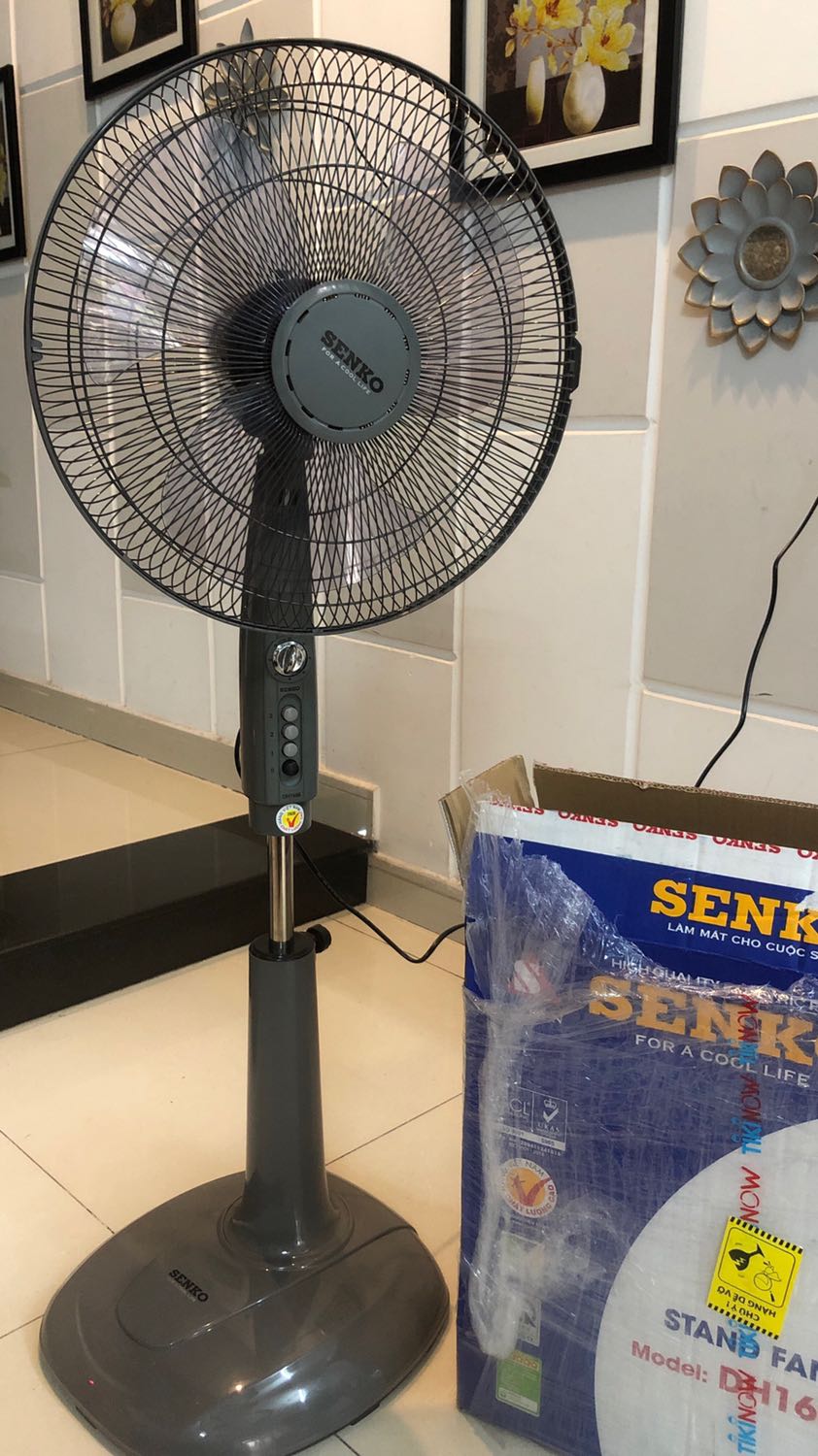 quạt mới ráp xong không chạy được ! đề nghị đổi trả