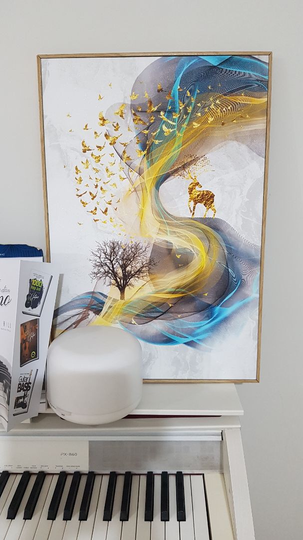 Tranh treo tường chất liệu và hình ảnh đẹp của Xưởng tranh 3D. Shop bọc gói rất cẩn thận, có giấy hướng dẫn treo kèm theo. Cám ơn shop nhiều!