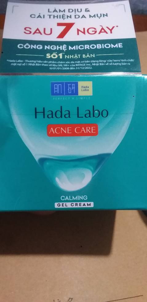 Cải thiện làn da mụn rất tốt. 50gram sử dụng sáng tối sẽ sử dụng được 14 ngày .