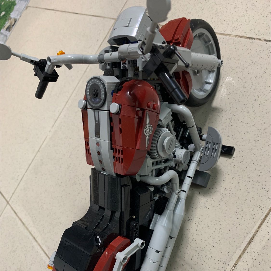 Xe đẹp ráp ko khó lắm do không có nhiều máy cơ