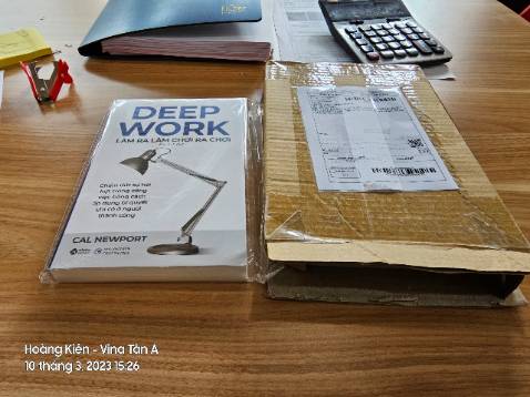 Giao hàng THIẾU số lượng
Đơn 02 cuốn
Giao - hộp, đóng có 1 cuốn
YÊU CẦU
giao bù cuốn thiếu