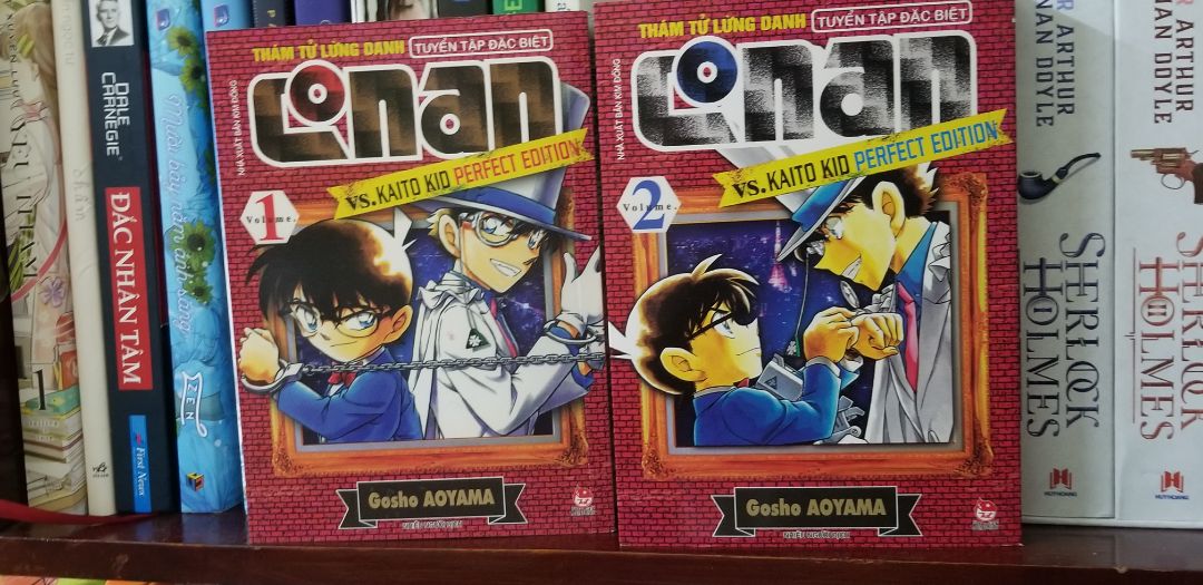 hơi shock xíu tại truyện có poscard mà lại không có seal, mà thui k sao tại không bị df nhìu và conan thì hay khỏi bàn rồii