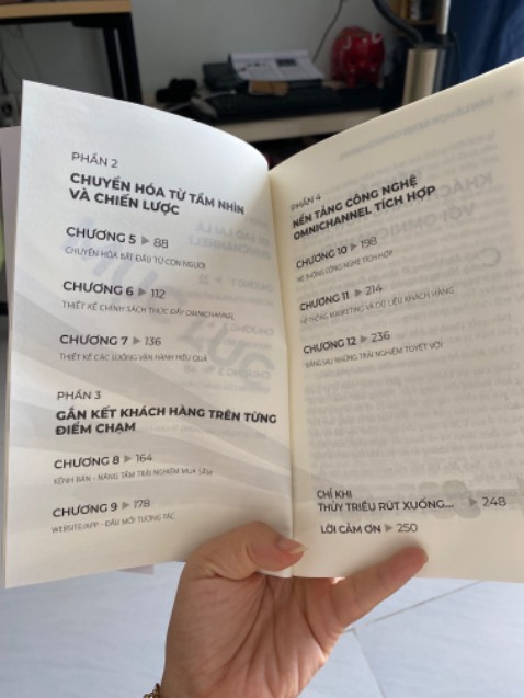 một quyển sách rất đầy đủ về bán lẻ hợp kênh Omni Channel được đúc kết từ chính kinh nghiệm thực chiến nhiều năm của tác giả.