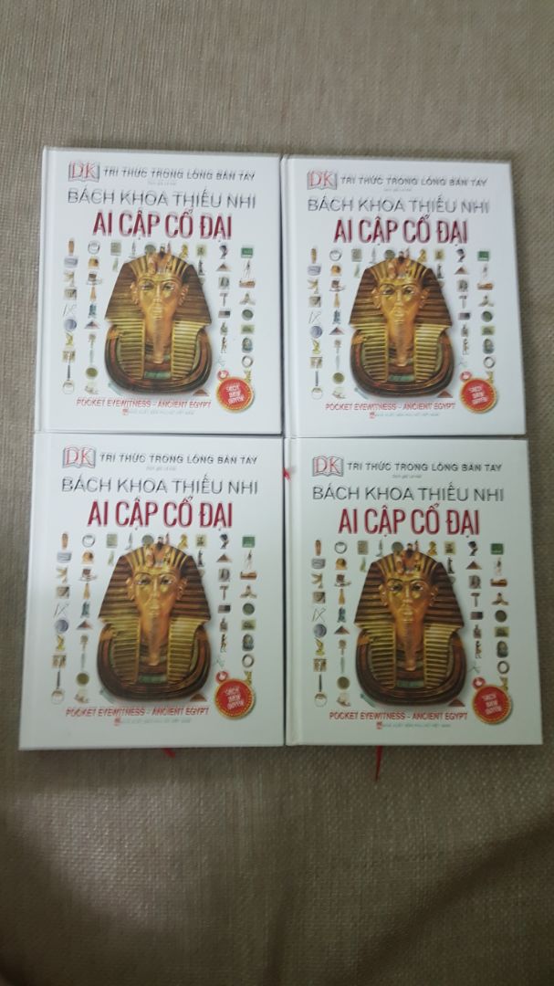 Nội dung về đất nước Ai Cập luôn là điểm ấn tượng, thế giới kỳ bí của tụi mình thưở nhỏ. Sách xuất sắc và phù hợp với nhiều loại tuổi. Mới đặt hôm qua mà hôm nay đã có, dịch vụ vận chuyển thật nhanh chóng. Cám ơn các bạn