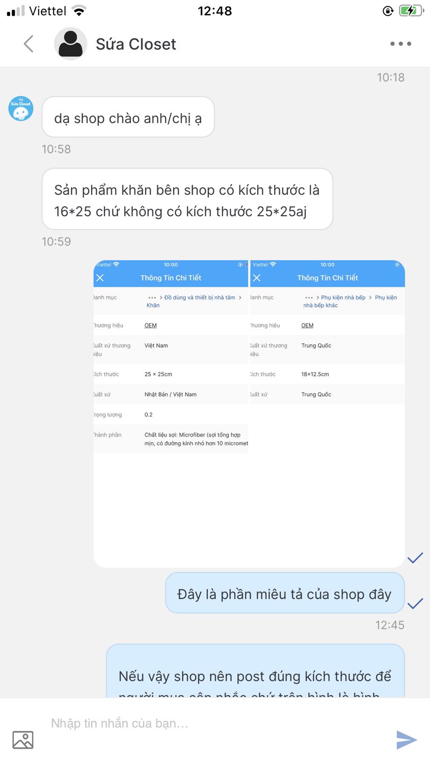 Mình ko hài lòng về sản phẩm này. Khăn giao nhỏ hơn so với kích thước shop miêu tả và hình ảnh. Chưa xài chưa biết có đc ko
