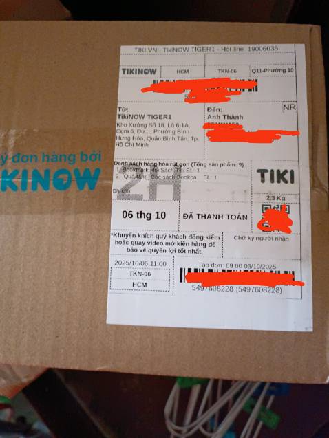 Hội sách Tiki gói hộp đẹp, giao nhanh, đúng giờ.