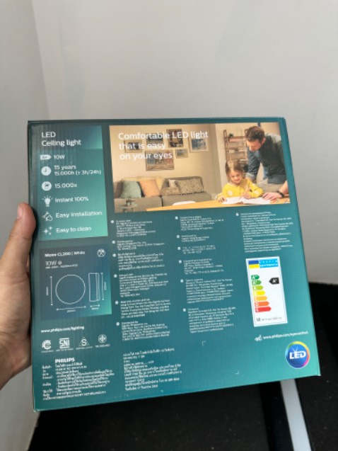 Bộ đèn PHILIPS LED ốp trần tròn CL200 - Công suất ( 6W, 10W,17W,20W) ánh sáng Trắng