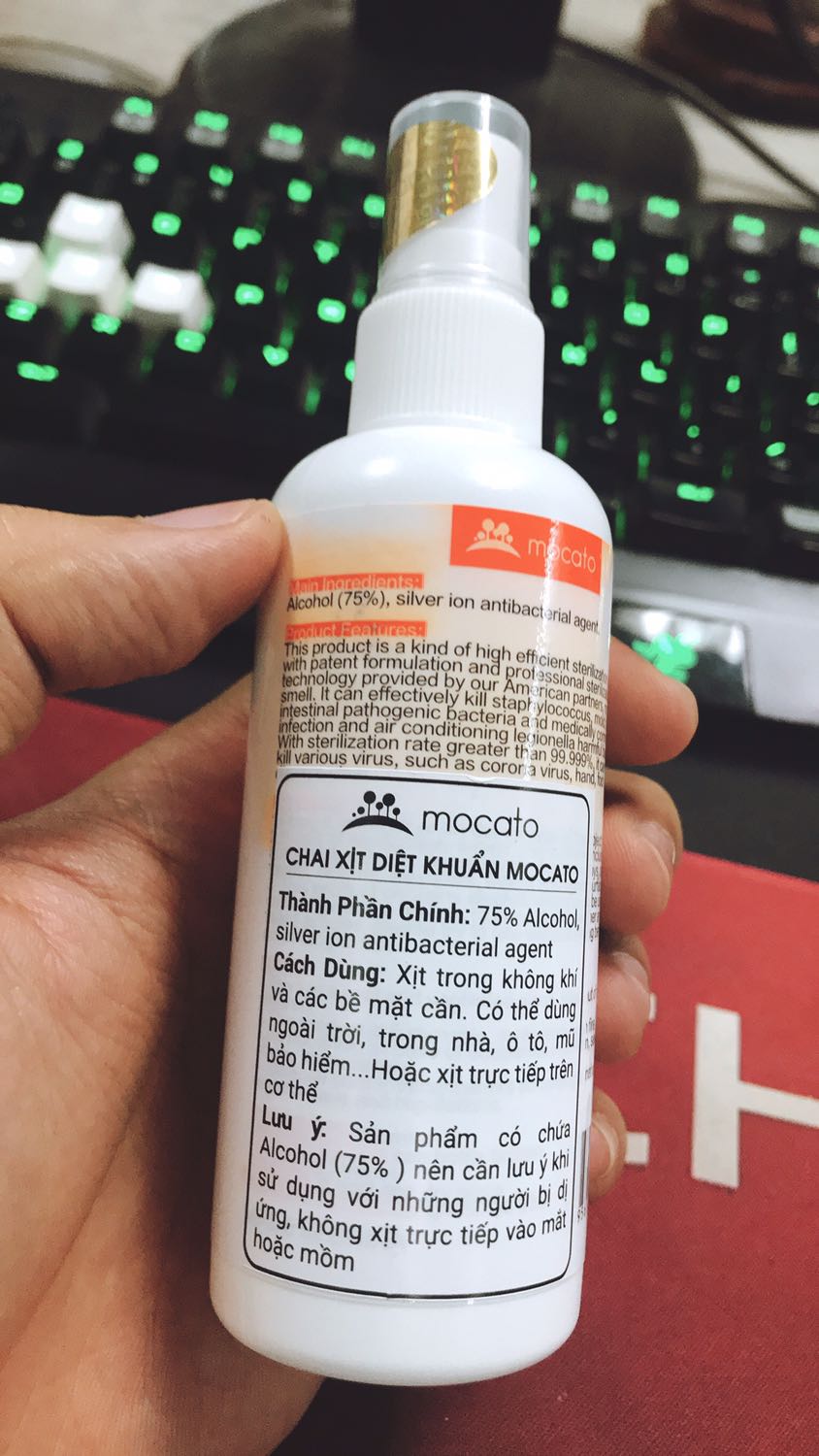 Sản phẩm đóng gói đẹp chắc chắn, giao hàng nhanh. Xịt tay mùi dễ chịu, shop phục vụ rất nhiệt tình. Hết sẽ mua lại lần sau ☺️