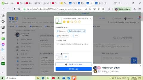 Shop đã nhanh chóng phản hồi nhận thiếu sót và khắc phục... đáng khen!