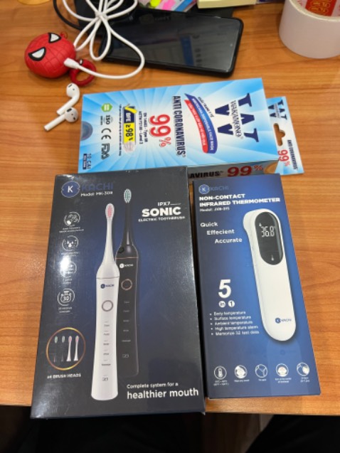 Hàng giao đúng sản phẩm
Được tặng kèm nhiệt kế đo khá hấp dẫn
Mong shop đưa ra nhiều khuyến mãi hơn vào lần tới nha
CẢm ơn shop rất là nhiều nè