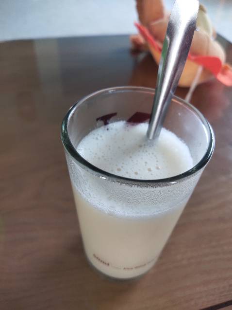 Mình mới mua, thử chức năng sữa đậu xanh, ngon mịn, nấu một lần được cỡ 2 ly sữa