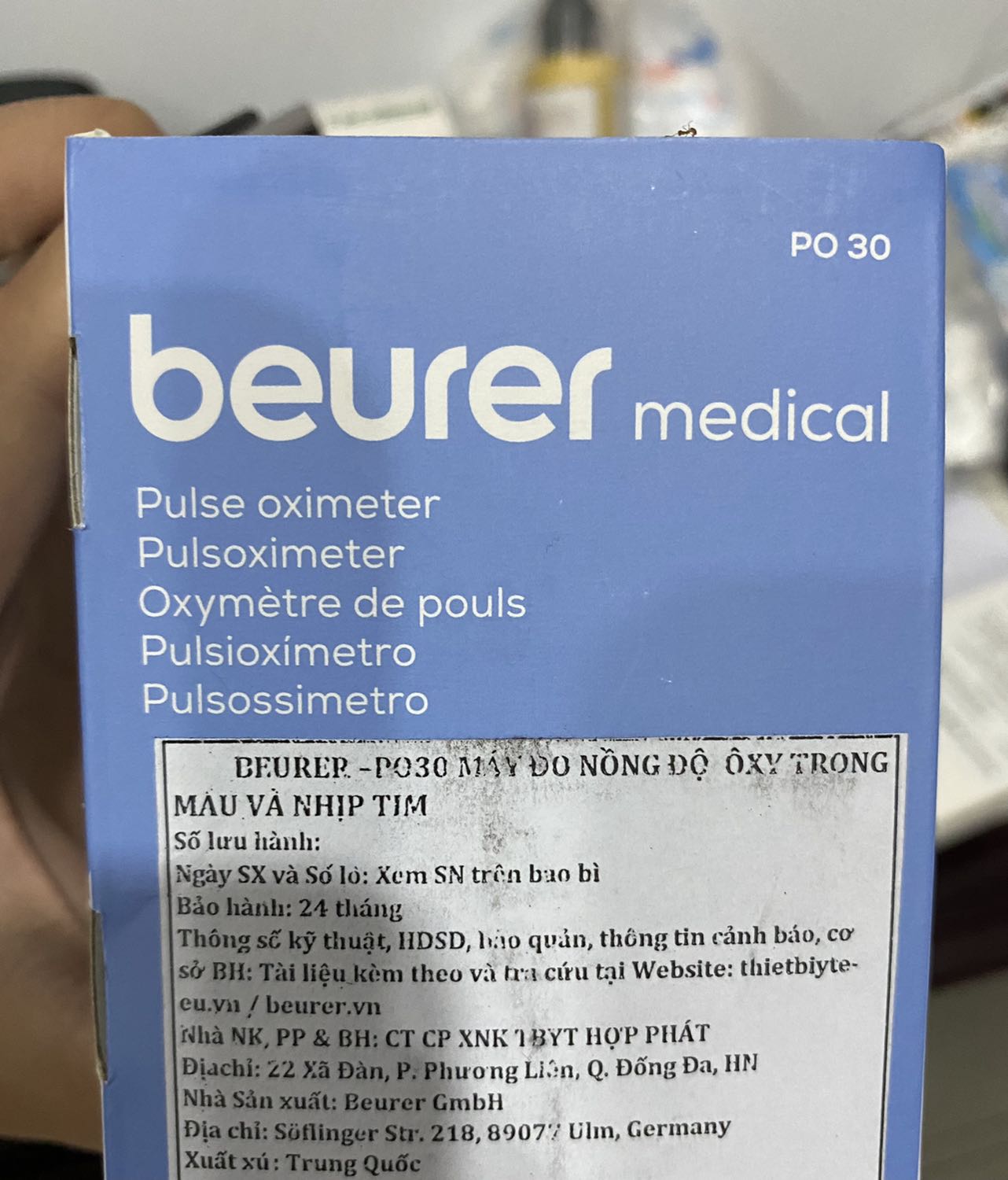 Hàng chính hãng, xuất xứ rõ ràng; đo nhanh, chính xác