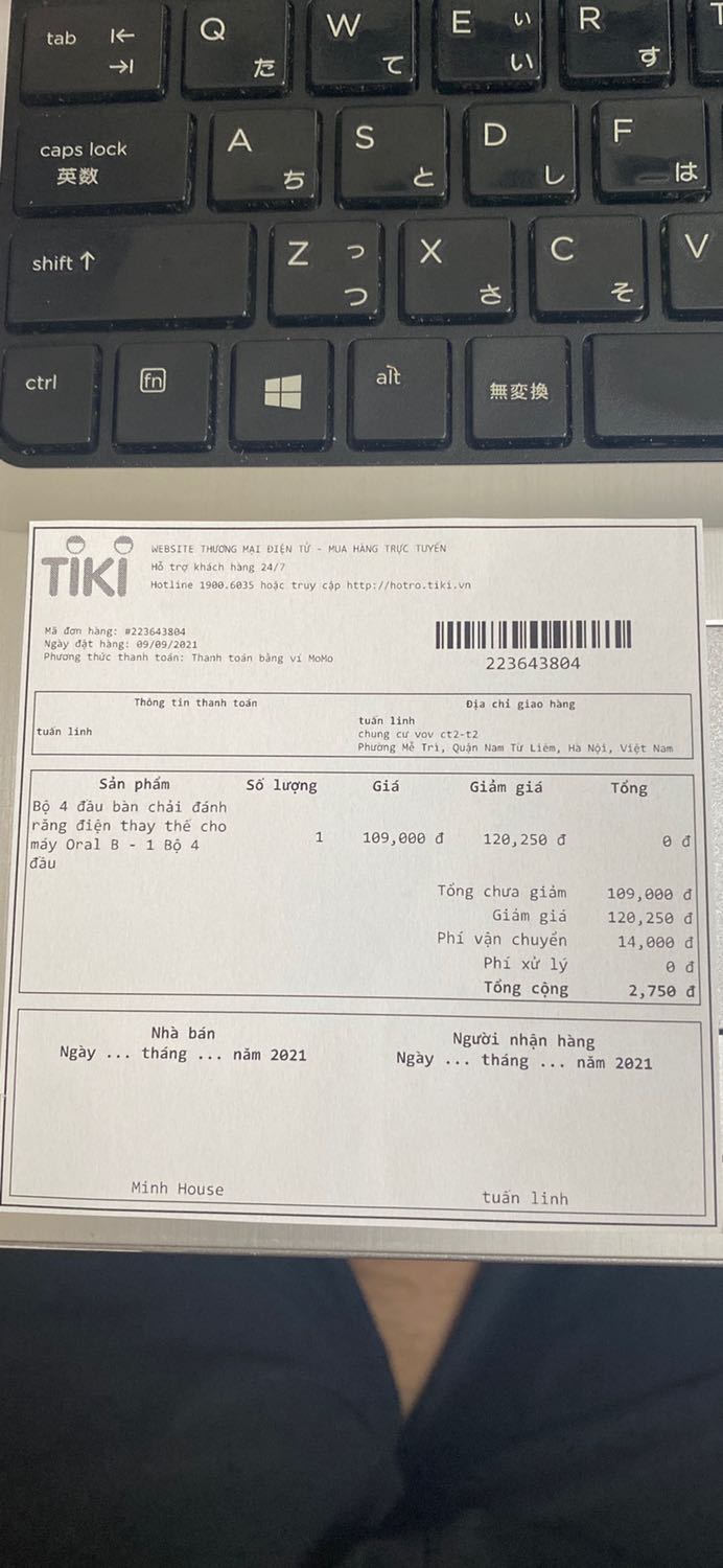 Giao hàng khá nhanh trong giai đoạn dịch. Trong hộp còn có thư cảm ơn từ shop nữa.
Kiếm được giảm giá bên sp này khá rẻ