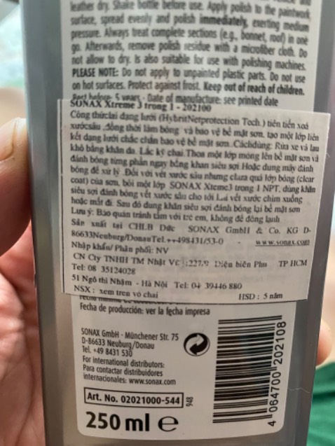 Chưa sử dụng nên cũng chưa biết như thế nào nhưng nhìn hình thức bao bì cũng như được sản xuất tại CHLB Đức, một đất nước có ngành khoa học kỹ thuật cơ khí cũng như công nghệ ô tô thì tôi tin tưởng đây sản phẩm tốt Chưa sử dụng nên cũng chưa biết như thế nào nhưng nhìn hình thức bao bì cũng như được sản xuất tại CHLB Đức, một đất nước có ngành khoa học kỹ thuật cơ khí cũng như công nghệ ô tô thì tôi tin tưởng đây sản phẩm tốt