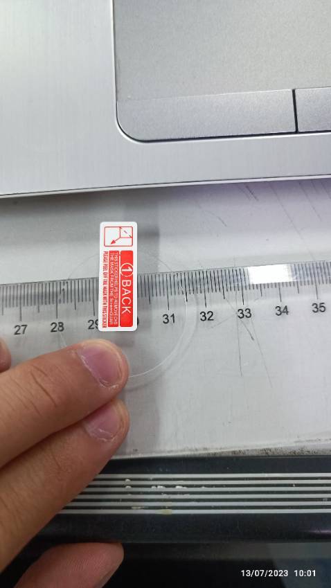 Đường  kính chỉ có 3.5cm ko dùng được