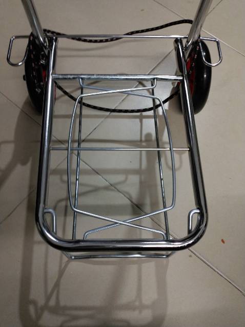 Xe kéo chắc chắn, dễ tháo ráp, giao hàng nhanh. Mô tả sản phẩm inox 201, nhưng hít nam châm.