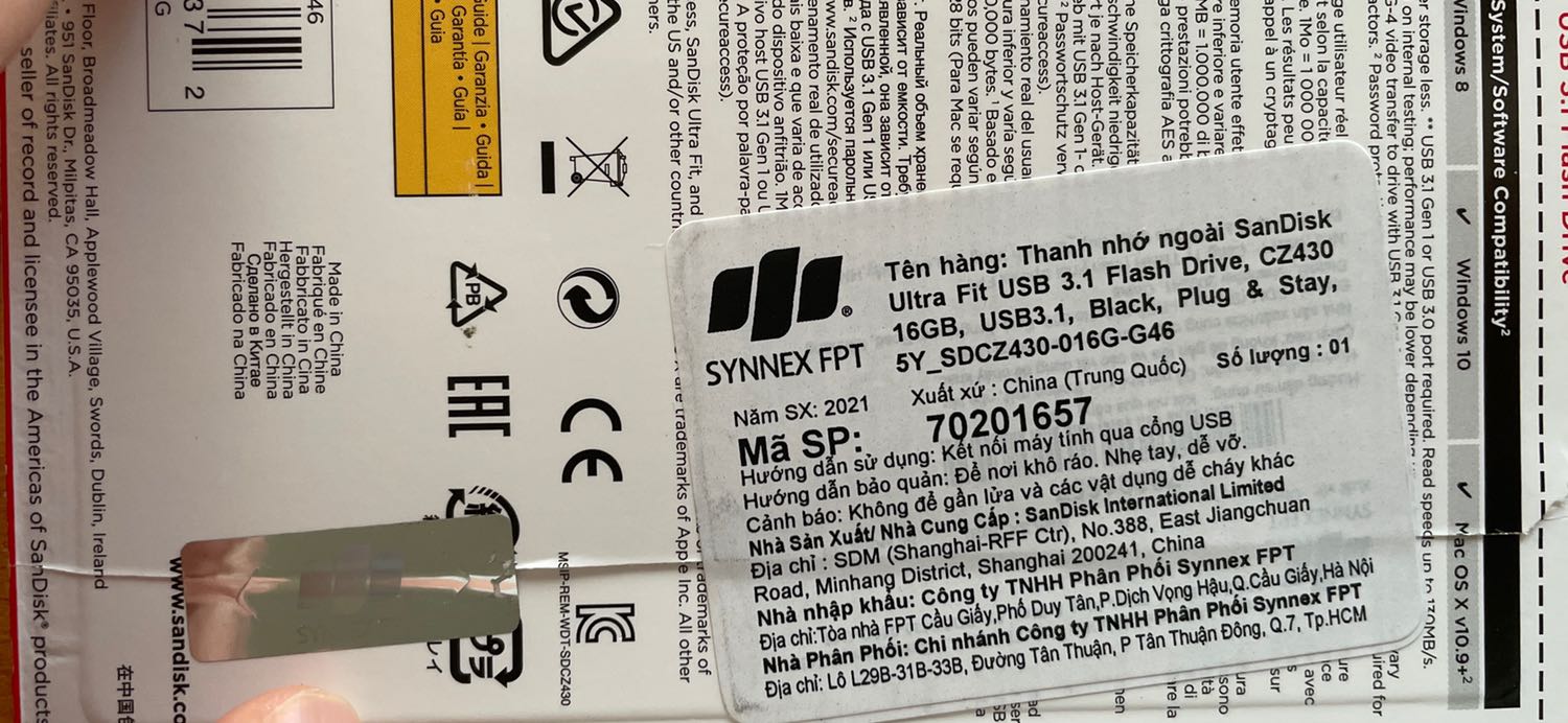 Hàng chính hãng, có tem fpt. Tốc độ đọc ghi nhanh, nhỏ gọn thích hợp dùng trên xe oto hoặc lưu trữ trong giỏ. Hàng chính hãng, có tem fpt. Tốc độ đọc ghi nhanh, nhỏ gọn thích hợp dùng trên xe oto hoặc lưu trữ trong giỏ.