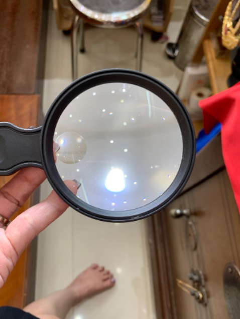 Nhìn rõ không bị choá