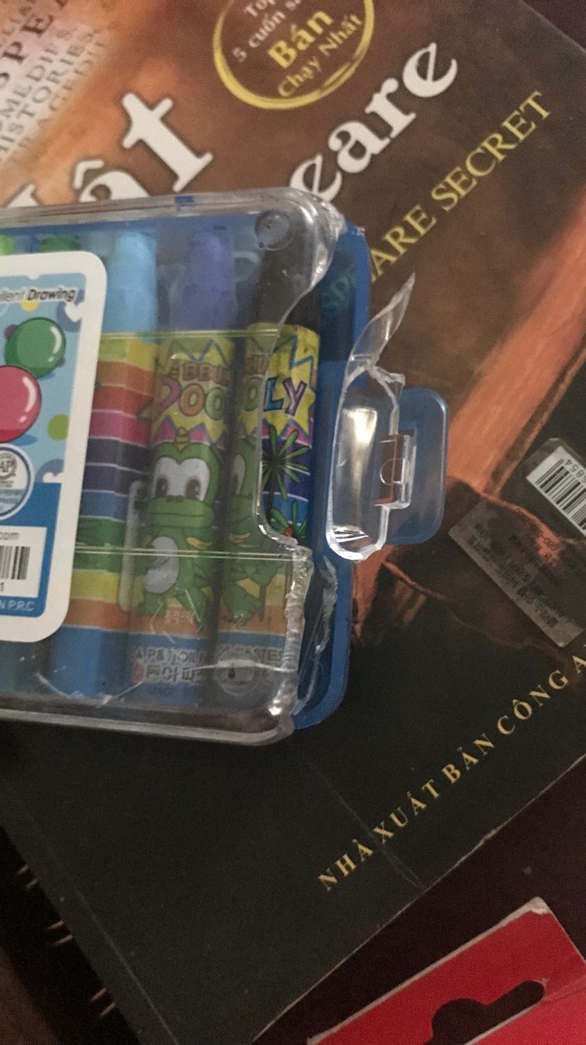 Chưa nói về chất lượng mà nói về hình thức ,giao hàng vỡ tùm lum