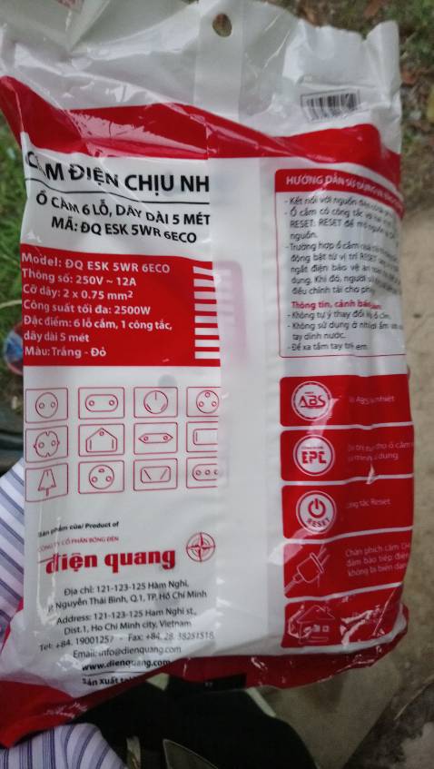 Sản phẩm đúng mô tả, các ổ cắm đều hoạt động tốt