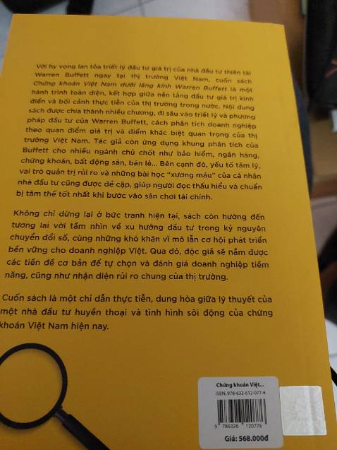 Nhiều bài học từ nhà đầu tư vĩ đại Warren Buffet, được áp dụng cho thị trường CK Việt Nam.