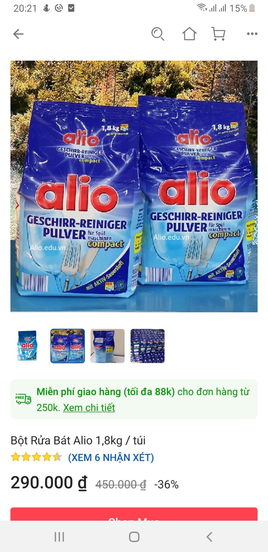 Xin chào Tiki!
Tôi đã nhận sản phẩm nhưng tại sao bao bì không giống nhau giữa sản phẩm đã đặt hàng và hàng nhận được. Tạm thời vẫn chưa mở bao bì sử dụng nên không biết bên trong như thế nào.
