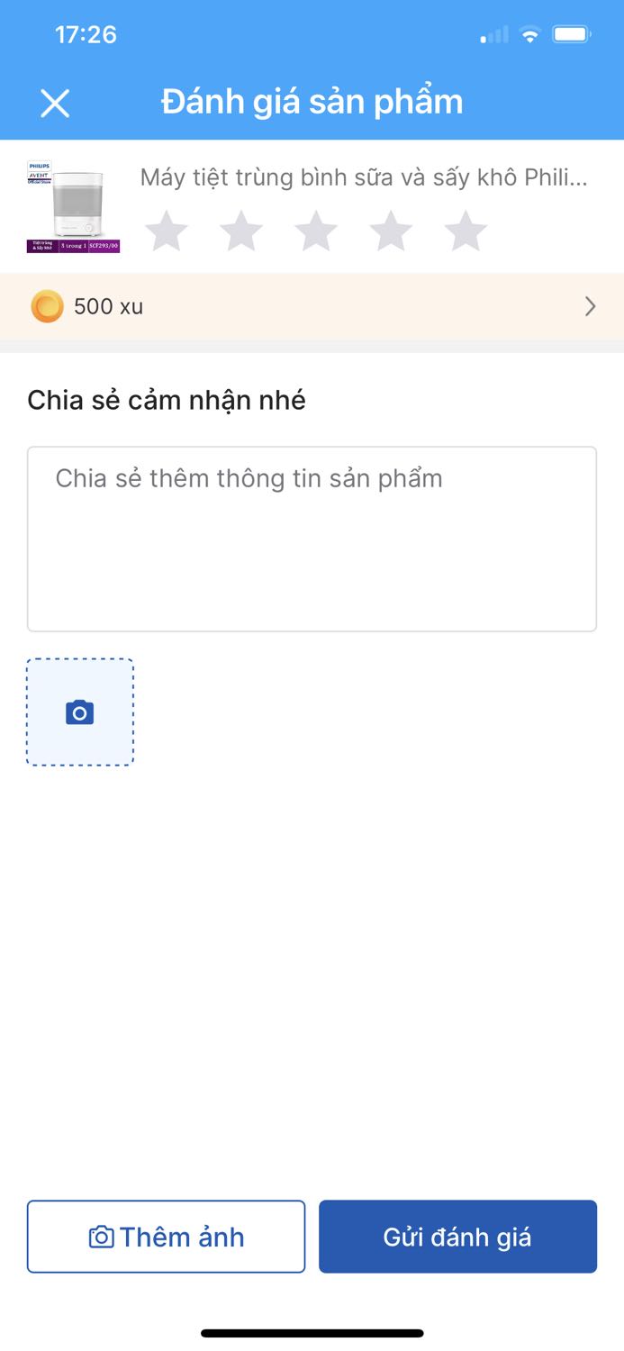 May kha to, su dung de chi viec do 100ml nuoc loc vào roi bam start 40p sau la xong