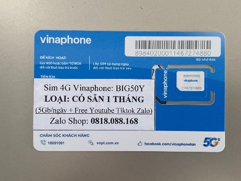 Đã mua lần 2, rất ok nha shop. Sóng 4G rất mạnh, giao hàng nhanh, shop hỗ trợ nhiệt tình, sẽ ủng hộ tiếp. Lần đầu mua loại 5Gb giá rẻ.