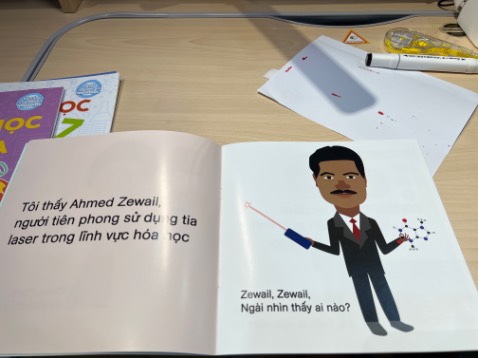 Cuốn sách giới thiệu về các nhà khoa học cũng như thông tin về các phát minh của họ đã cống hiến cho thế giới , rất nhiều thông tin thú vị bổ ích cho các bé