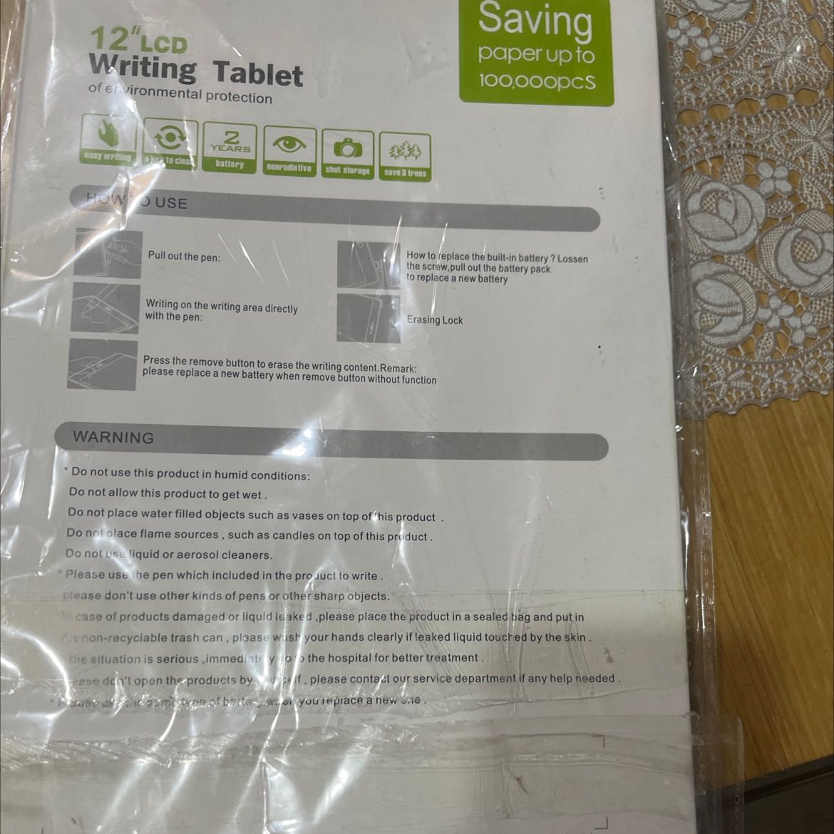 Bảng không xoá được, đã báo nhưng chưa có ai liên hệ để đổi