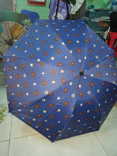 Dù đẹp , khá ổn , nhỏ gọn bỏ balo cho con đi học trong mùa mưa này .