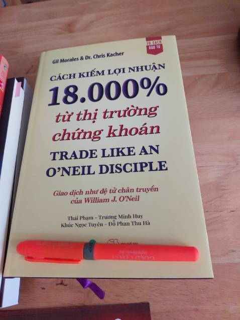 Cuốn sách tiếp theo bộ sách Làm giàu từ chưng khoán của W O'neil, một vài bài học rút, áp dụng TT ch VN hơi khó.