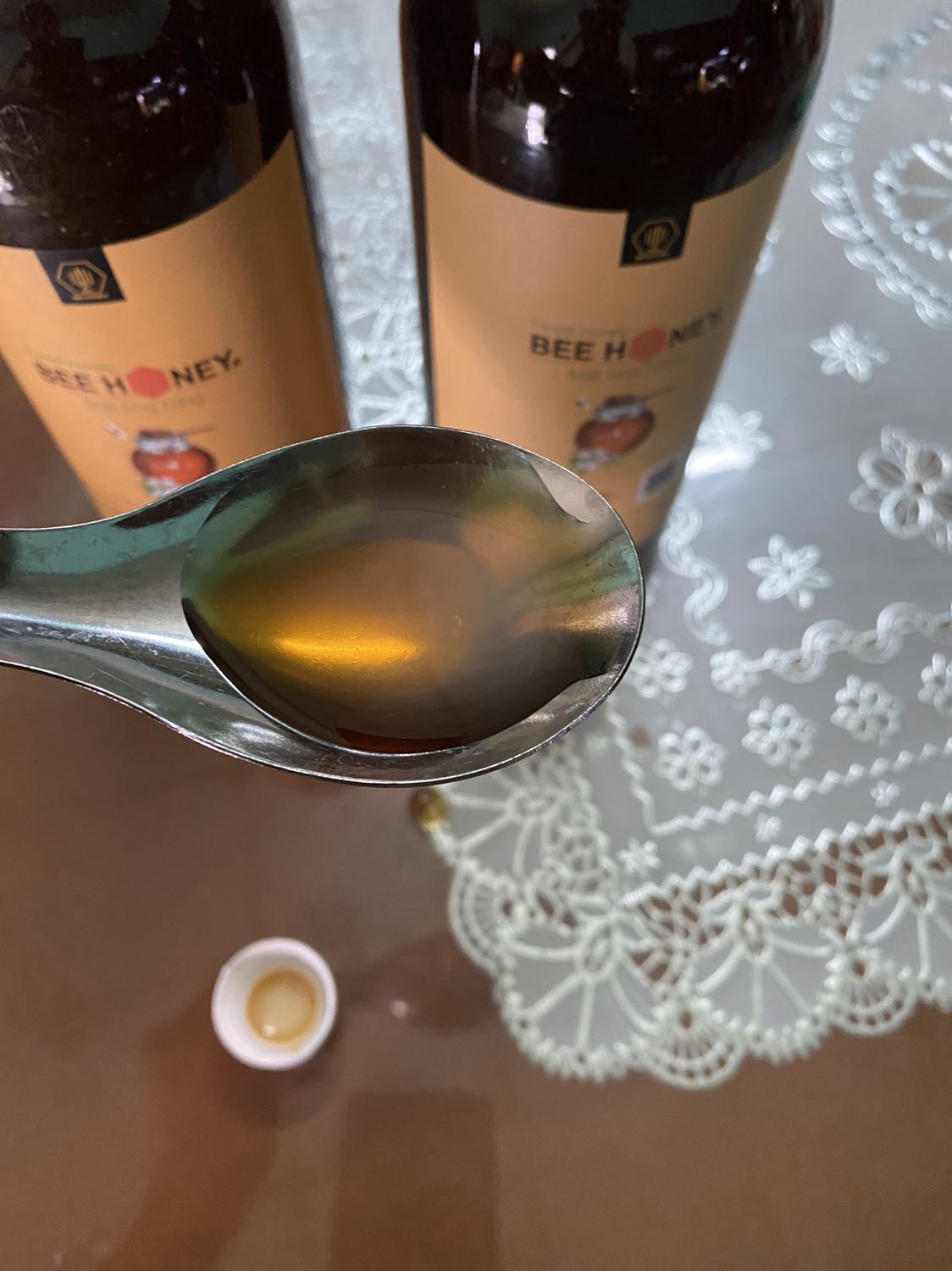 Mật ngon ngọt thanh . Uống hết sẽ mua tiếp . Cảm ơn kiti