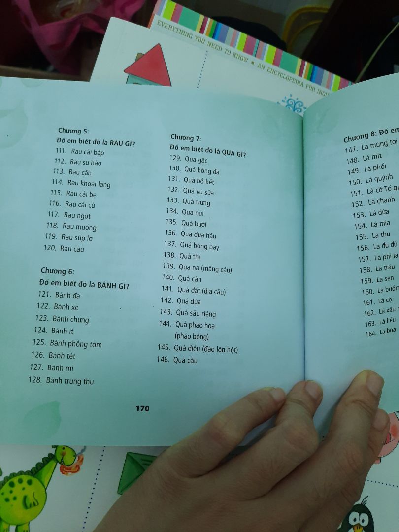 Câu đố khá vui. Nhưng các kiến thức đòi hỏi bé phải lớn mới trả lời được. Đôi khi người lớn còn không biết.