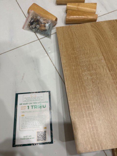 Hàng thì nhìn có vẻ đẹp. Đóng gói gọn gàng. Nhưng mà bảo đóng góp cải tiến sản phẩm làm gì khi cái việc đơn giản nhất là đính kèm 1 cái hướng dẫn lắp đặt lại ko có