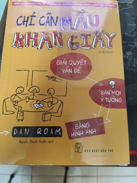 Nội dung sách khá hay, một sáng tác của tác giả Dan Roam. Mong mãi mới về đến tay