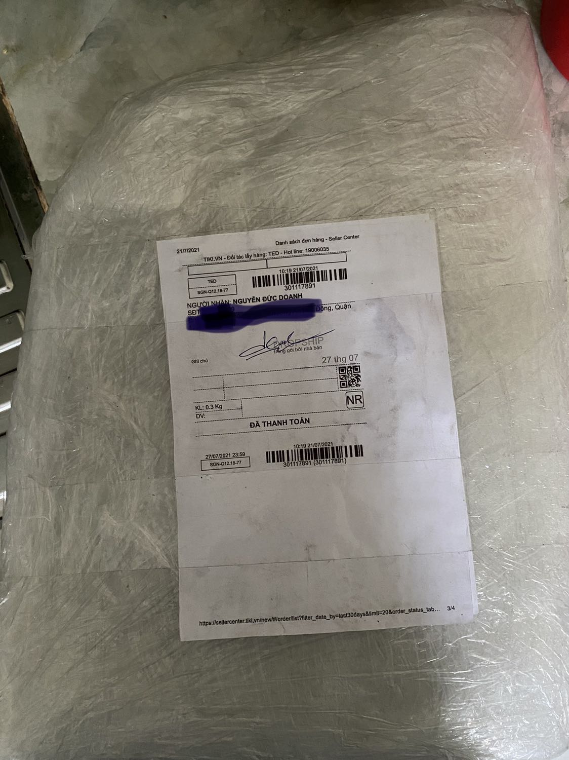 Tuy giá trị món hàng nhỏ nhưng đóng gói rất cẩn thận. Dịch dã khó khăn nên giao hàng hơi chậm tí nhưng tình hình chung nên ko sao. Thông cảm đc.