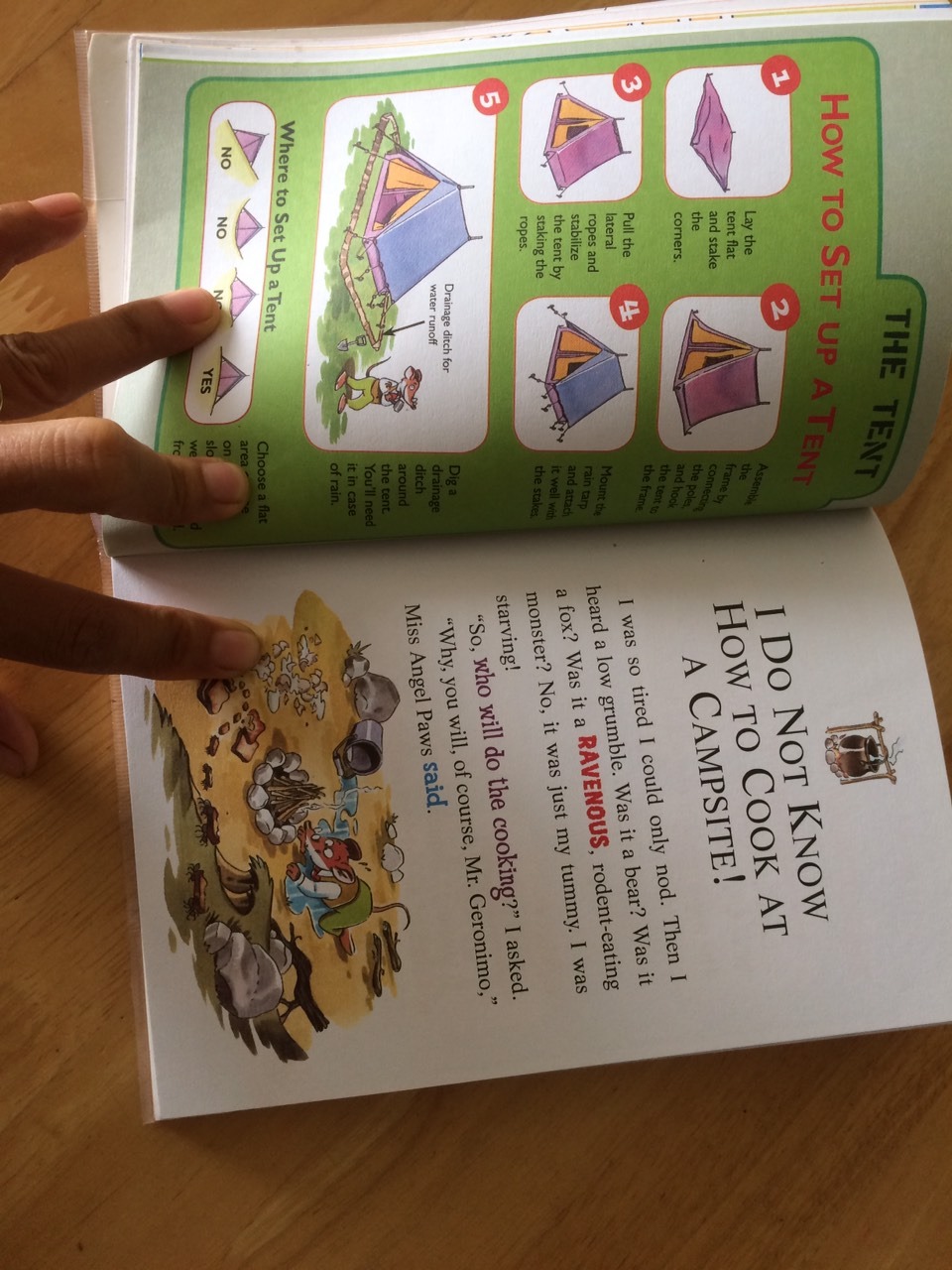 Cốt truyện hay, vui nhộn, có in màu và một số chữ được làm nổi lên nên rất thu hút bé đọc, giúp tăng khả năng đọc hiểu cho bé.