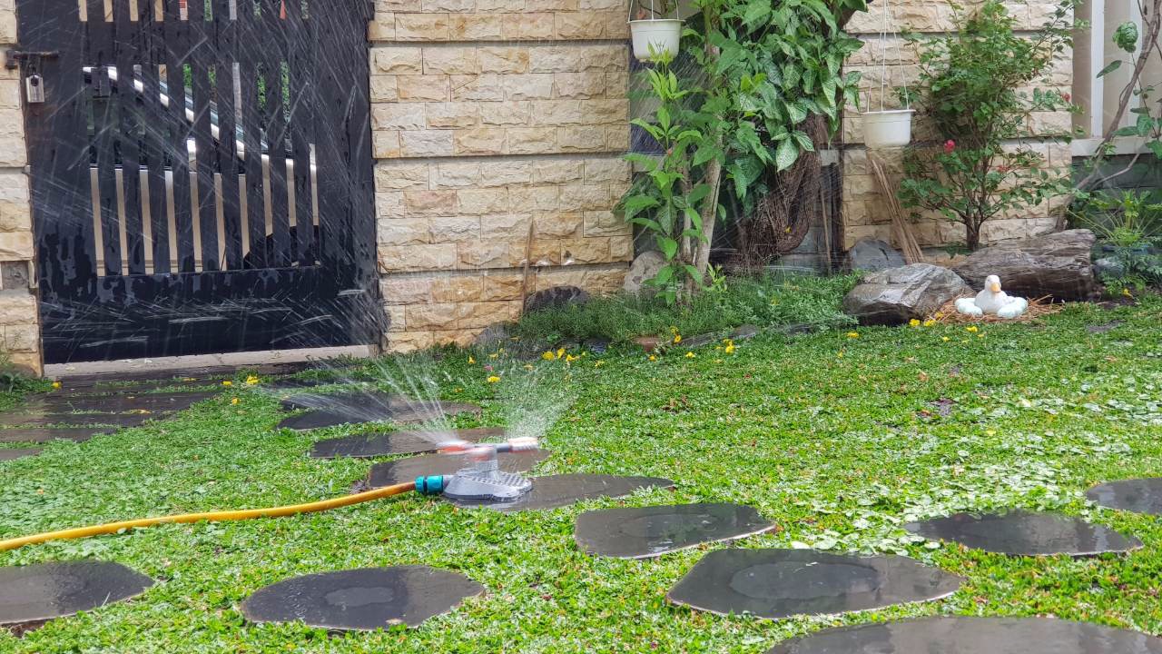 Sản phẩm sử dụng tốt, tưới ổn định và tiết kiệm nước