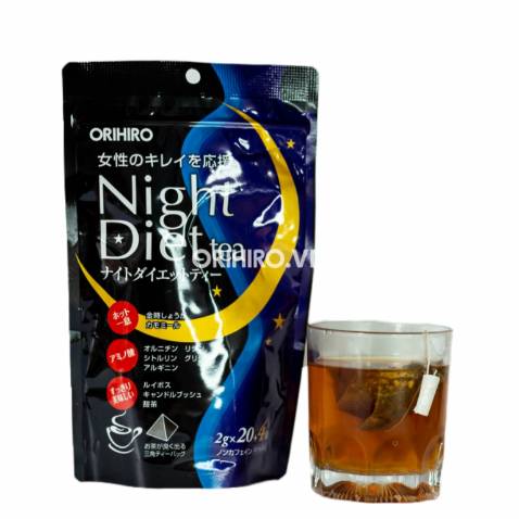 Trước giờ mình ghét uống trà vì chứa cafein mất ngủ mà nay công nghệ phát triển quá uống trà Orihiro night diet tea không những ngủ ngon mà còn giúp mất đi vài kí mỡ khi cơ thể ngủ say, cũng chẳng phải vận động nhiều. Vừa giảm cân mà vừa tốt cho sức khỏe, dại gì mà không thử dùng