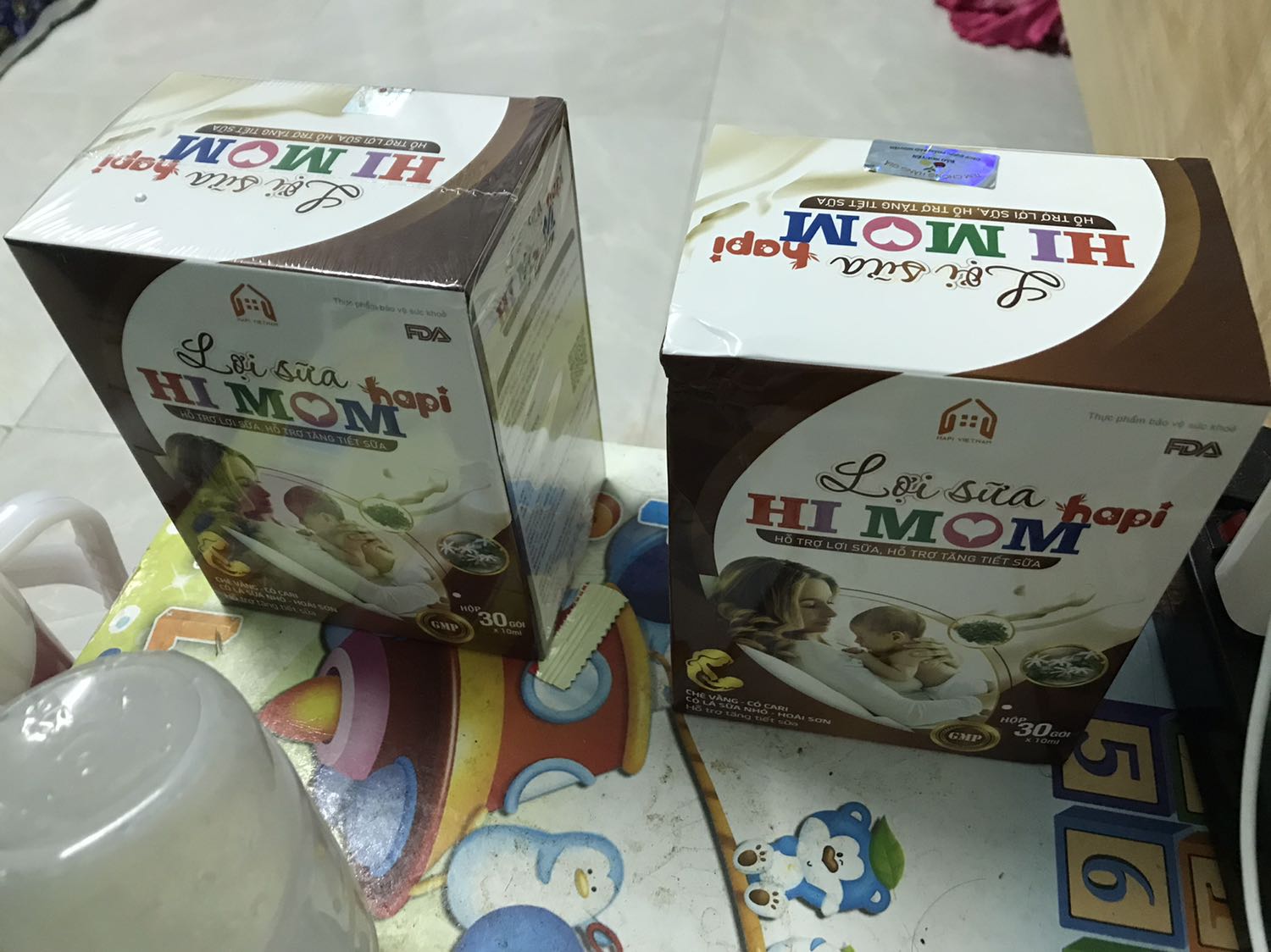 Shop giao đúng số lượng. Lợi sữa có vị và mùi của lá vằng, hoà nước dễ uống. Mình dùng 2 ngày chưa thấy sữa về khá hơn. Hi vọng hết hộp có kết quả Shop giao đúng số lượng. Lợi sữa có vị và mùi của lá vằng, hoà nước dễ uống. Mình dùng 2 ngày chưa thấy sữa về khá hơn. Hi vọng hết hộp có kết quả