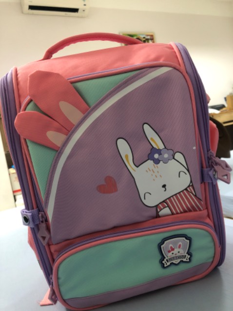Balô cứng cáp, màu sắc chuẩn nét. Rất to so với bé lớp 1-2, phù hợp hơn với bé lớp 3-5