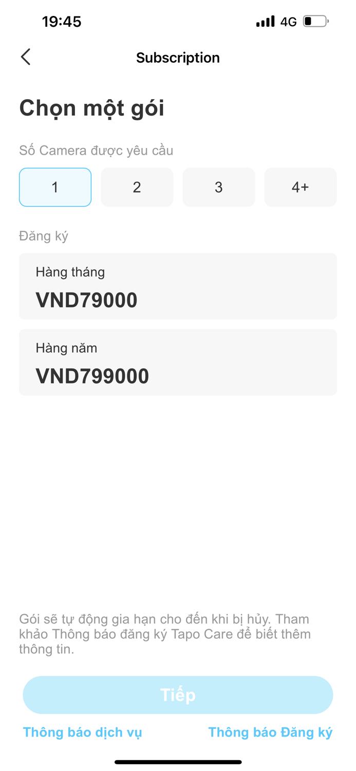Camera có tính năng quay và quét theo chuyển động nhưng sau 30 ngày dùng thử phải trả 79k/tháng hoặc 799k/năm để được sử dụng. Đàm thoại 2 chiều loa rè, khó nghe. Không ngờ sản phẩm như thế này cũng "hút máu" bằng trò trả tiền để đc dùng tính năng sẵn có trong thiết kế camera.